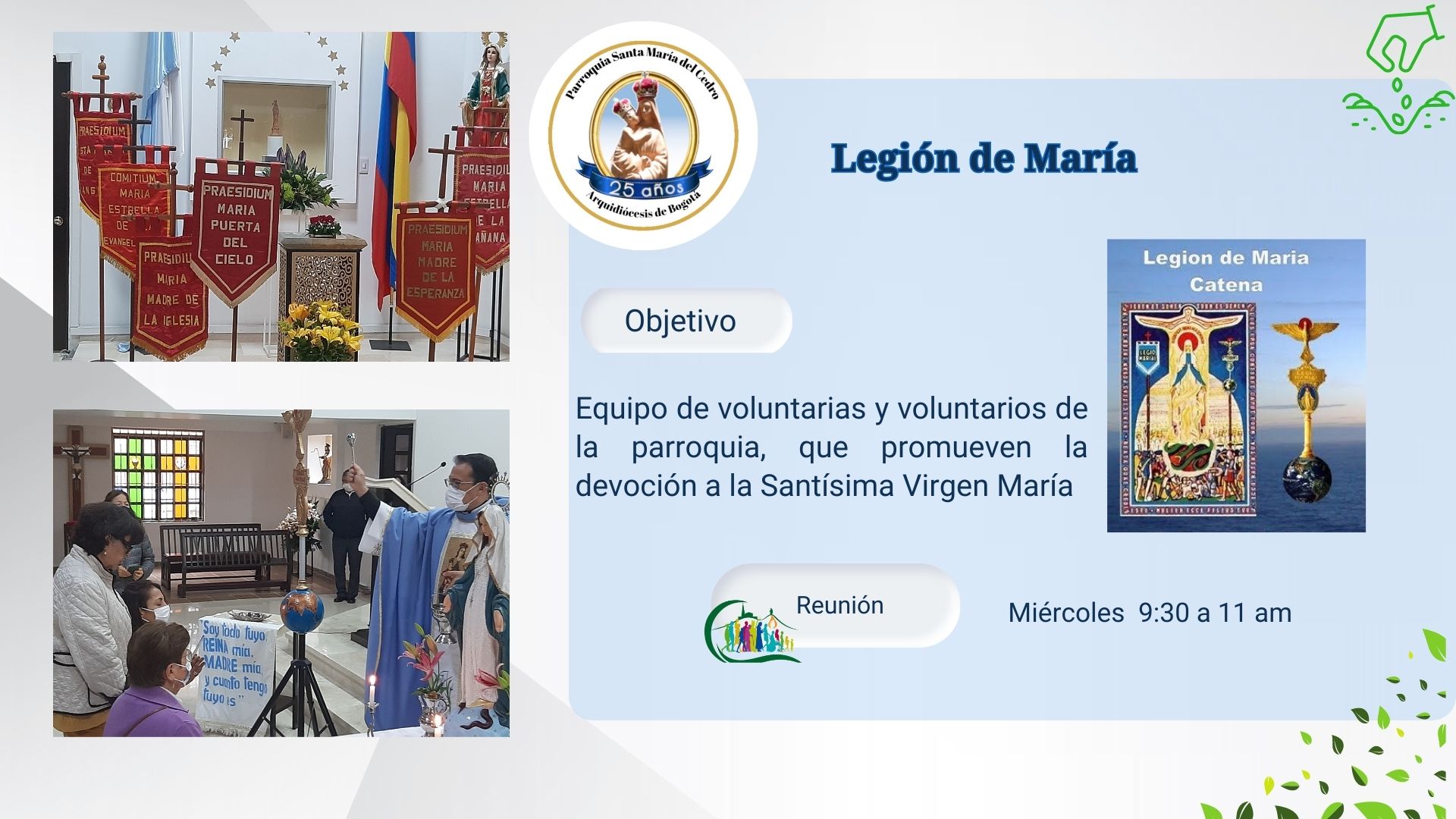 Legión de María | Arquidiócesis de Bogotá